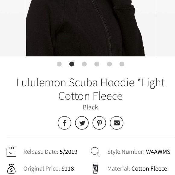 Lululemon Scuba Hoodie size 8 - Picture 2 of 10